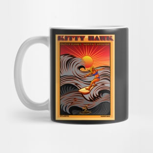 KITTYHAWK OUTER BANKS NORTH CAROLINA SURFING Mug